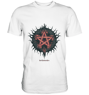 Pentagram mit Runen - Mystik & Okkulte Kräfte - Premium Shirt | Unisex - Shirts | Dark Shadows Arts