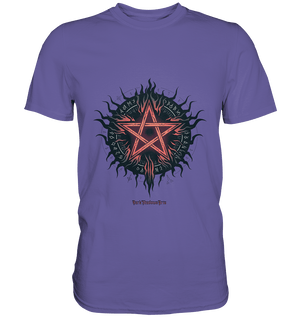 Pentagram mit Runen - Mystik & Okkulte Kräfte - Premium Shirt | Unisex - Shirts | Dark Shadows Arts