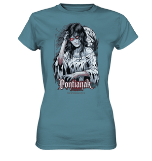 Pontianak Dark Shadows Emergence - Ladies Premium Shirt | Lady - Shirts | Dark Shadows Arts