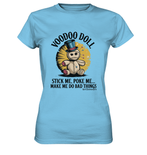 Quirky Voodoo Doll Edgy and Mysterious Charm - Ladies Premium Shirt | Lady - Shirts | Dark Shadows Arts