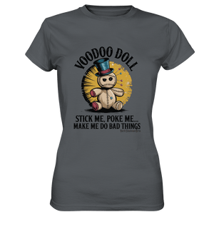 Quirky Voodoo Doll Edgy and Mysterious Charm - Ladies Premium Shirt | Lady - Shirts | Dark Shadows Arts