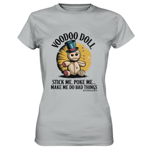 Quirky Voodoo Doll Edgy and Mysterious Charm - Ladies Premium Shirt | Lady - Shirts | Dark Shadows Arts