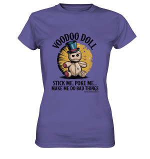Quirky Voodoo Doll Edgy and Mysterious Charm - Ladies Premium Shirt | Lady - Shirts | Dark Shadows Arts