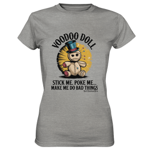 Quirky Voodoo Doll Edgy and Mysterious Charm - Ladies Premium Shirt | Lady - Shirts | Dark Shadows Arts