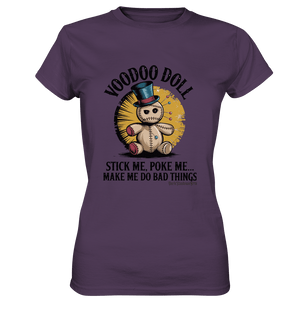 Quirky Voodoo Doll Edgy and Mysterious Charm - Ladies Premium Shirt | Lady - Shirts | Dark Shadows Arts
