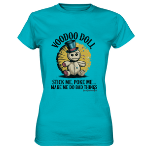 Quirky Voodoo Doll Edgy and Mysterious Charm - Ladies Premium Shirt | Lady - Shirts | Dark Shadows Arts