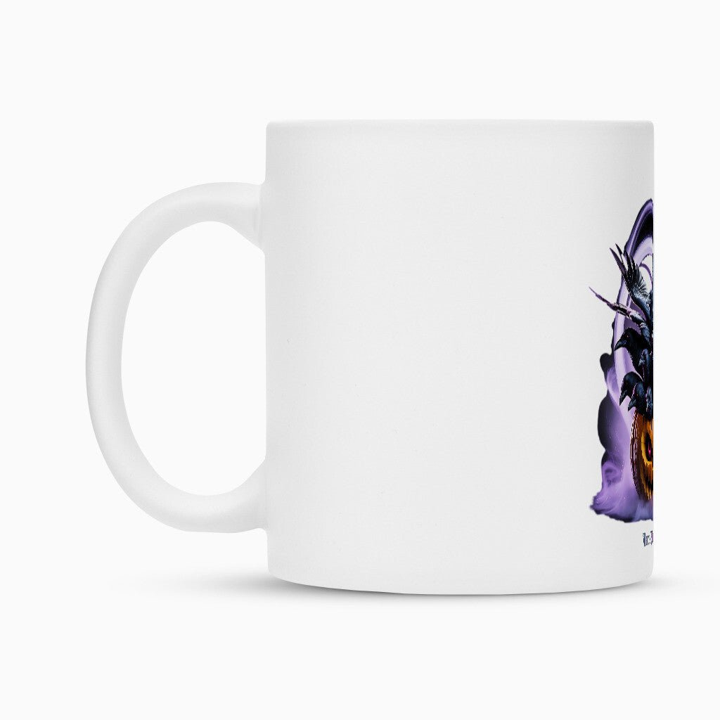 Raven Pumpkin Glow - Tasse | Mug | Dark Shadows Arts
