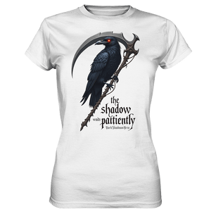 Raven Scythe - Ladies Premium Shirt | Lady - Shirts | Dark Shadows Arts