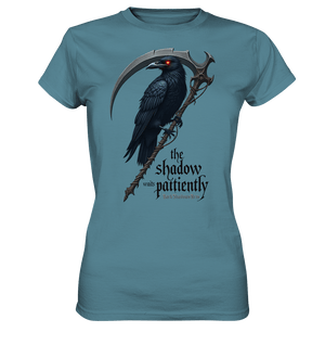 Raven Scythe - Ladies Premium Shirt | Lady - Shirts | Dark Shadows Arts