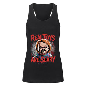 Real Toys Are Scary –Classic Tanktop Women | T-Shirt | Dark Shadows Arts