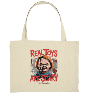Real Toys Are Scary - Organic Shopping - Bag - Organic Shopping - Bag | Taschen | Dark Shadows Arts