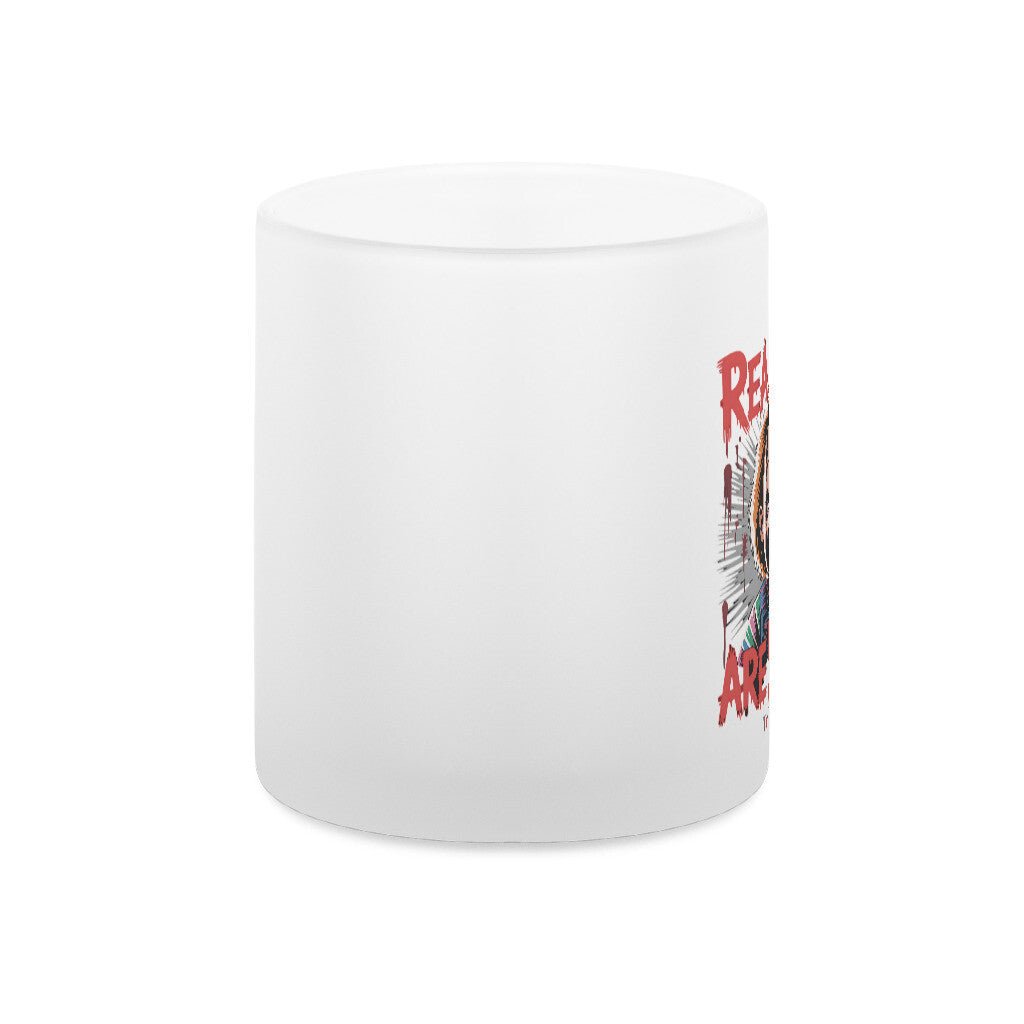 Real Toys Are Scary –Teelichthalter satiniert | Mug | Dark Shadows Arts