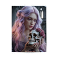 Rosentragende Stille zwischen Leben & Tod - Poster 3:4 | Poster | Dark Shadows Arts