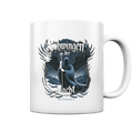 Schwingen der Nacht: Dunkle Eleganz und Mystik - Tasse glossy | Trinkgefäße | Dark Shadows Arts