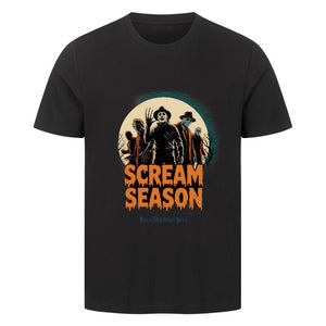 Scream Season - HigherBlanks Premium T-Shirt | T-Shirt | Dark Shadows Arts
