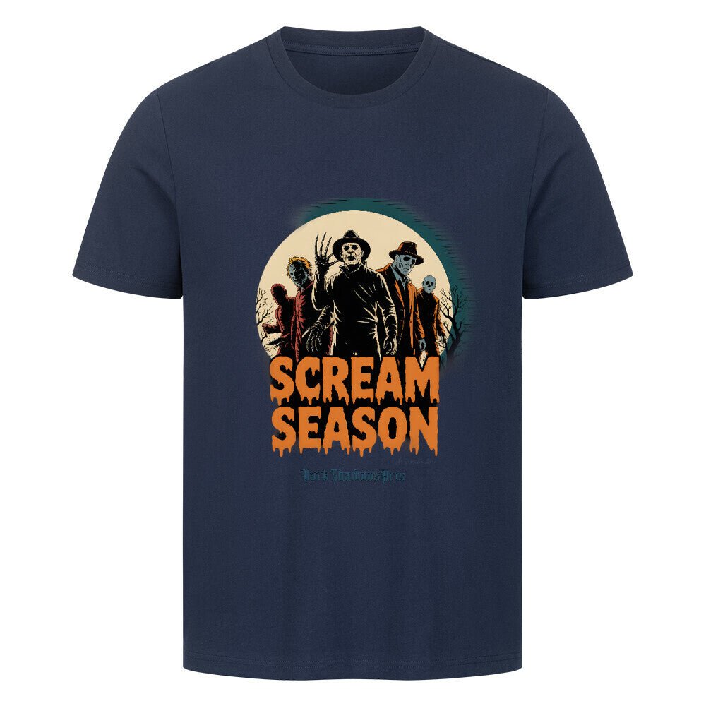 Scream Season - HigherBlanks Premium T-Shirt | T-Shirt | Dark Shadows Arts