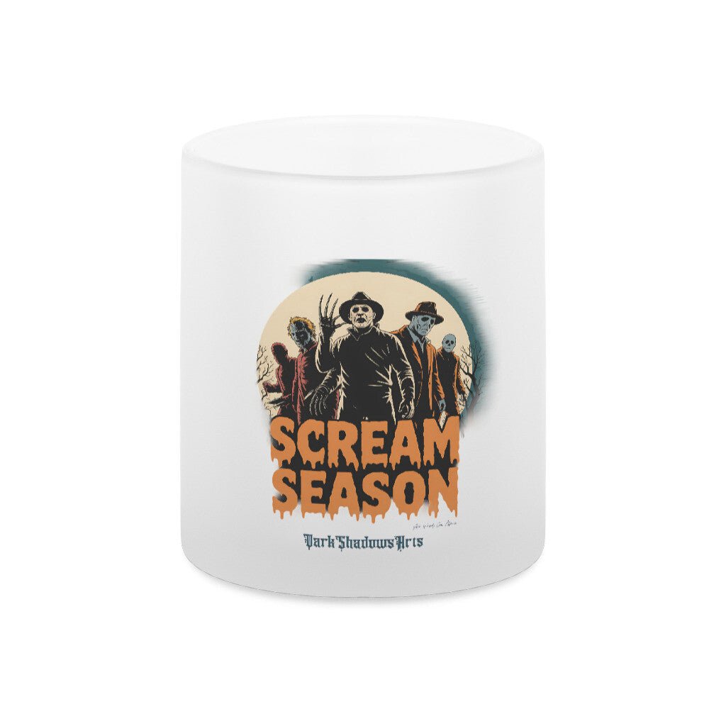 Scream Season - Teelichthalter satiniert | Mug | Dark Shadows Arts