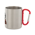 Serial Griller - Edelstahl - Tasse mit Karabiner | Mug | Dark Shadows Arts