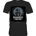 shadowed truths - düstere gargoyle - kunst mit tiefgründiger symbolik - Premium Shirt | Unisex - Shirts | Dark Shadows Arts