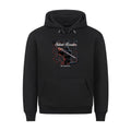 Silent Resolve – Schattenkrieger mit Runenklinge - HigherBlanks Premium Hoodie | Hoodie | Dark Shadows Arts