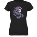 Skeletal Unicorn - Ladies Premium Shirt | Lady - Shirts | Dark Shadows Arts