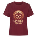 Spooky Season – Evil Pumpkin - Premium Organic Shirt Women | T-Shirt | Dark Shadows Arts