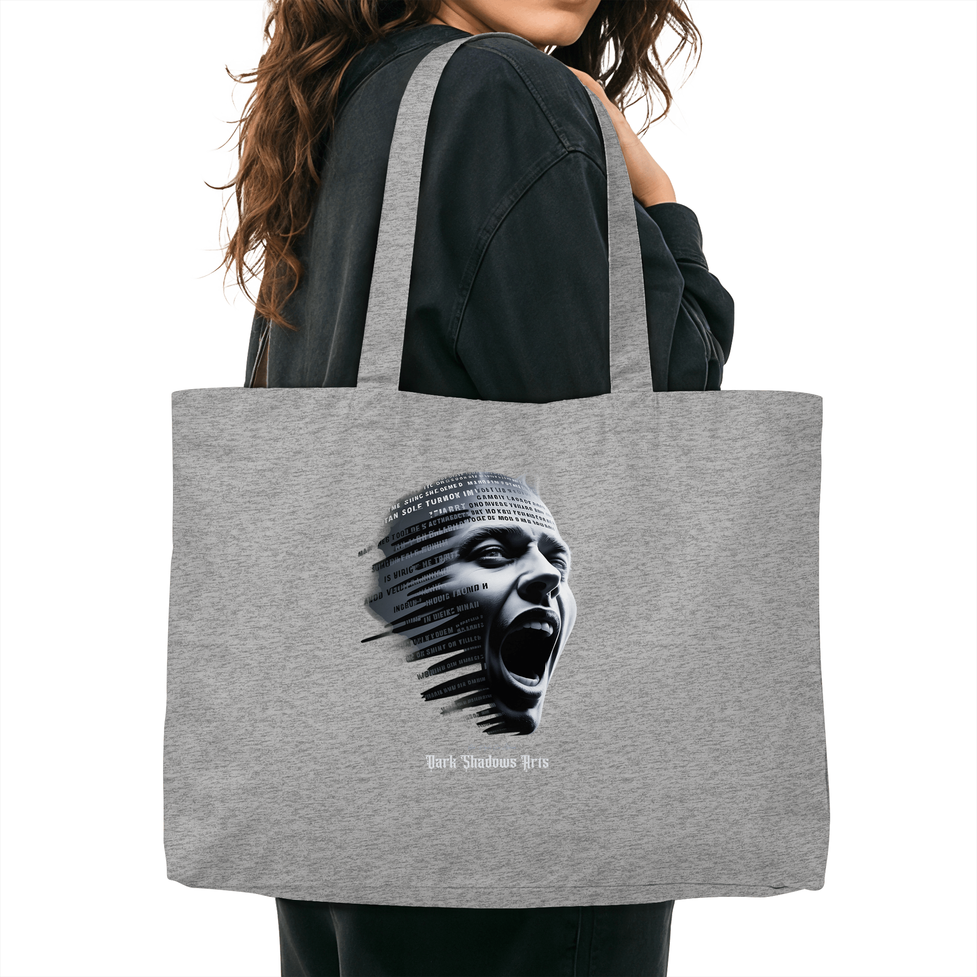 Stille Schreie - Organic Shopping - Bag - Organic Shopping - Bag | Taschen | Dark Shadows Arts