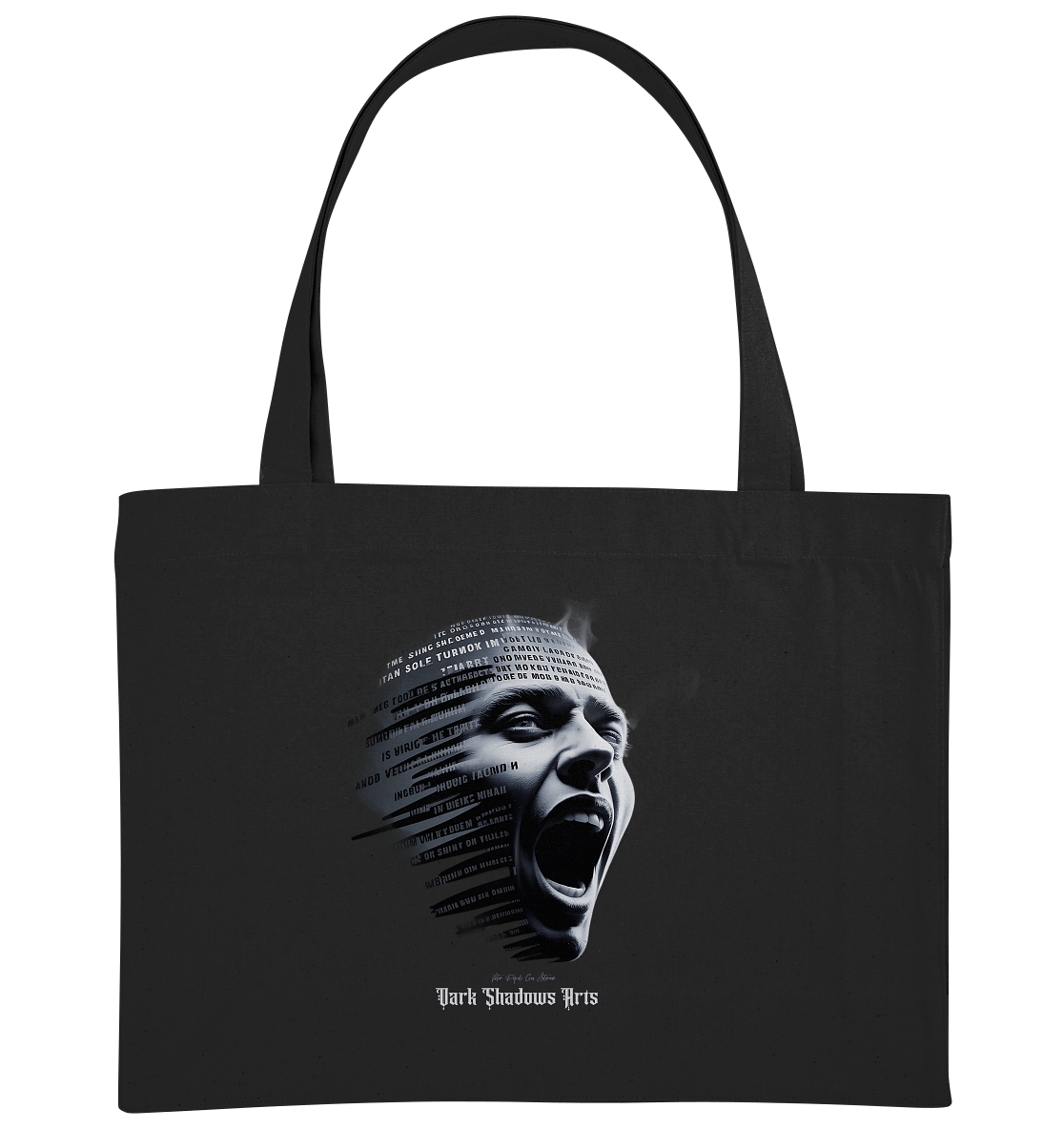 Stille Schreie - Organic Shopping - Bag - Organic Shopping - Bag | Taschen | Dark Shadows Arts