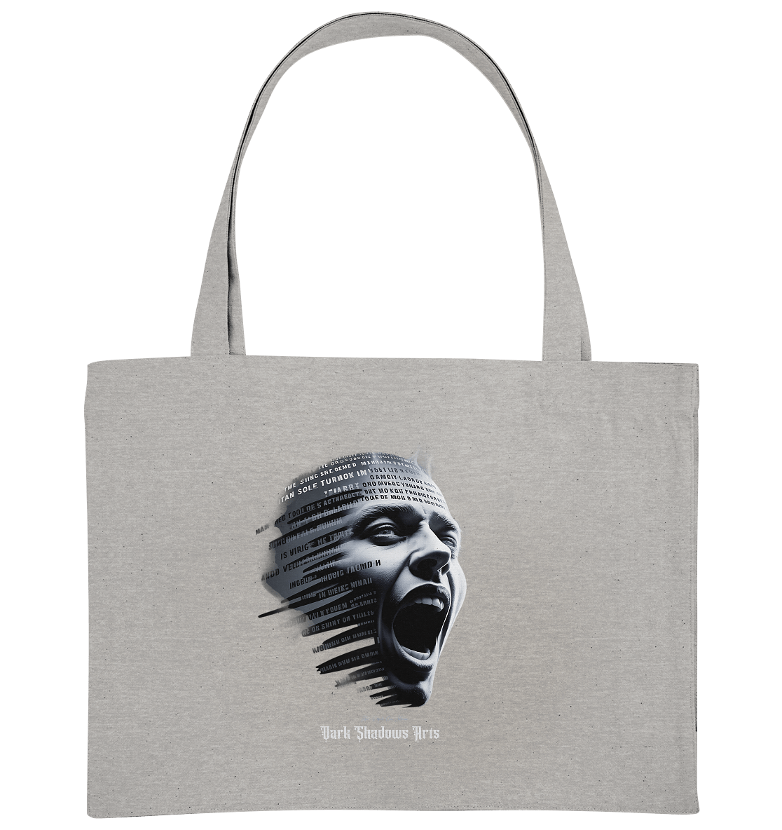 Stille Schreie - Organic Shopping - Bag - Organic Shopping - Bag | Taschen | Dark Shadows Arts
