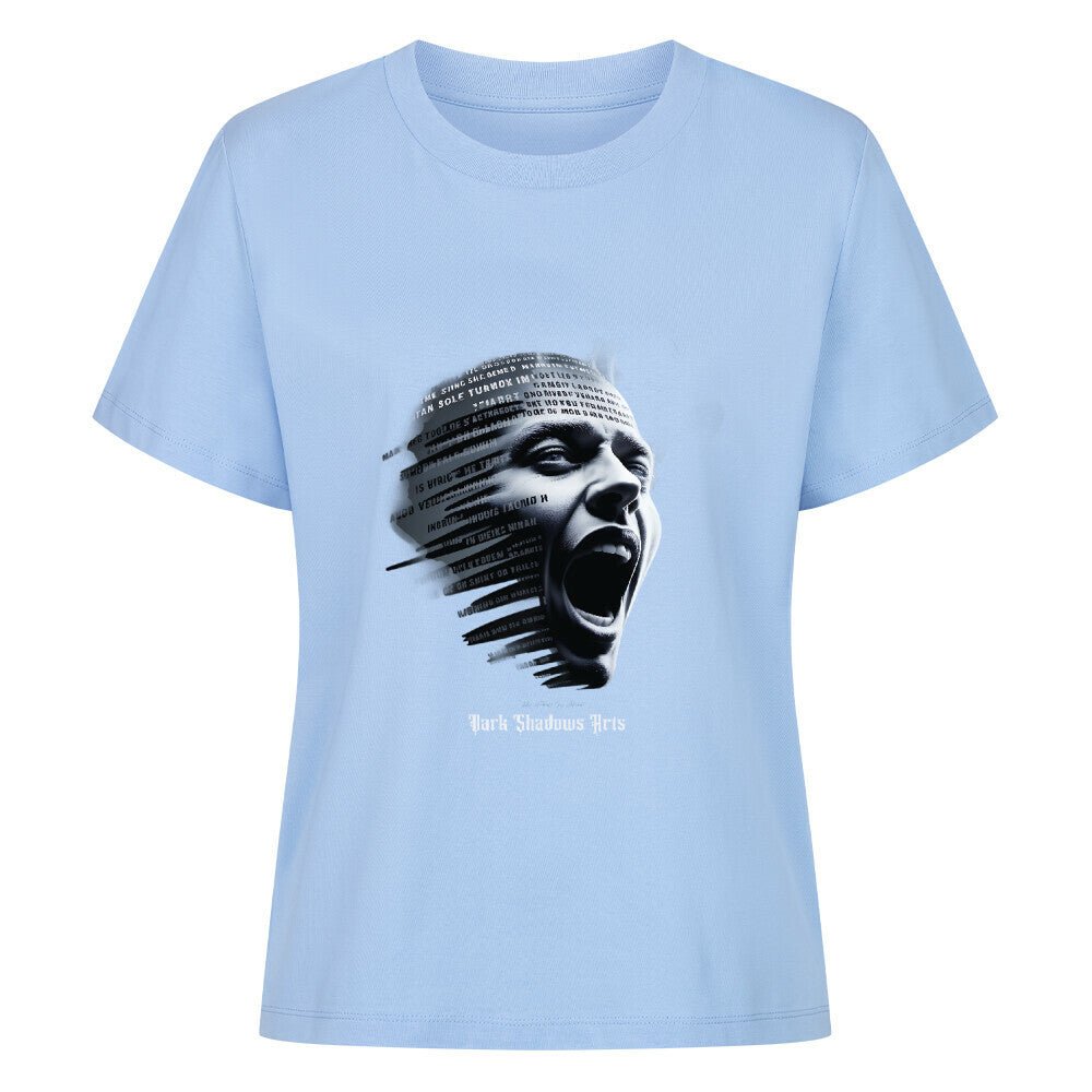 Stille Schreie - Premium Organic Shirt Women | T-Shirt | Dark Shadows Arts