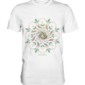 Terra Lumina – Leuchtendes Mandala aus Erde, Licht & Leben - Premium Shirt | Unisex - Shirts | Dark Shadows Arts