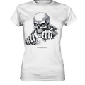 THE GRIP OF DEATH – Mystisches Schädel - Design mit intensiver Symbolik - Ladies Premium Shirt | Lady - Shirts | Dark Shadows Arts
