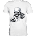 THE GRIP OF DEATH – Mystisches Schädel - Design mit intensiver Symbolik - Premium Shirt | Unisex - Shirts | Dark Shadows Arts