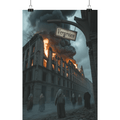 Vergessen - Die brennenden Ruinen der verlorenen Zeit - Poster Din A1 (hoch) | Wall Art | Dark Shadows Arts
