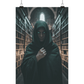 Veritas Lux - Die mystische Bibliothek des Wissens und der Erkenntnis - Poster Din A1 (hoch) | Wall Art | Dark Shadows Arts