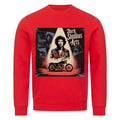 Vinyl Rebellion – Schatten der Rockzeit - Premium Organic Sweatshirt | Sweatshirt | Dark Shadows Arts