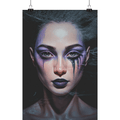 Violet Tears - Die mystische Schönheit im Schattenlicht - Poster Din A1 (hoch) | Wall Art | Dark Shadows Arts