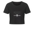 Weisses Shirt - Black edition - Ladies Cropped Tee | T-Shirt | Dark Shadows Arts
