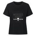 Weisses Shirt - Black edition - Premium Organic Shirt Women | T-Shirt | Dark Shadows Arts