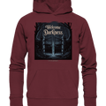 Welcome to Darkness – Mystisches Design für Fans dunkler Ästhetik - Organic Hoodie | Hoodies | Dark Shadows Arts