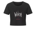 Witchblade – Blutige Gothic Magie - Ladies Cropped Tee | T-Shirt | Dark Shadows Arts
