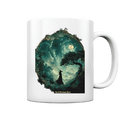 Witch’s Forest – Mystische Hexe im dunklen Wald - Tasse glossy | Trinkgefäße | Dark Shadows Arts