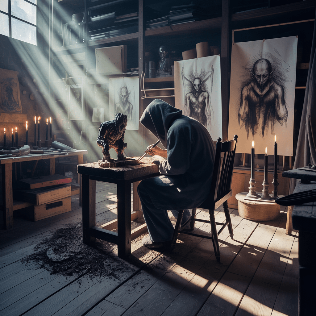 Künstler des Untergrunds – Die verborgenen Meister der dunklen Kunst - Dark Shadows Arts