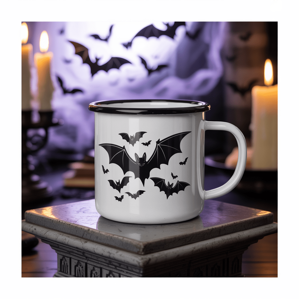 Emaille Tasse - Dark Shadows Arts