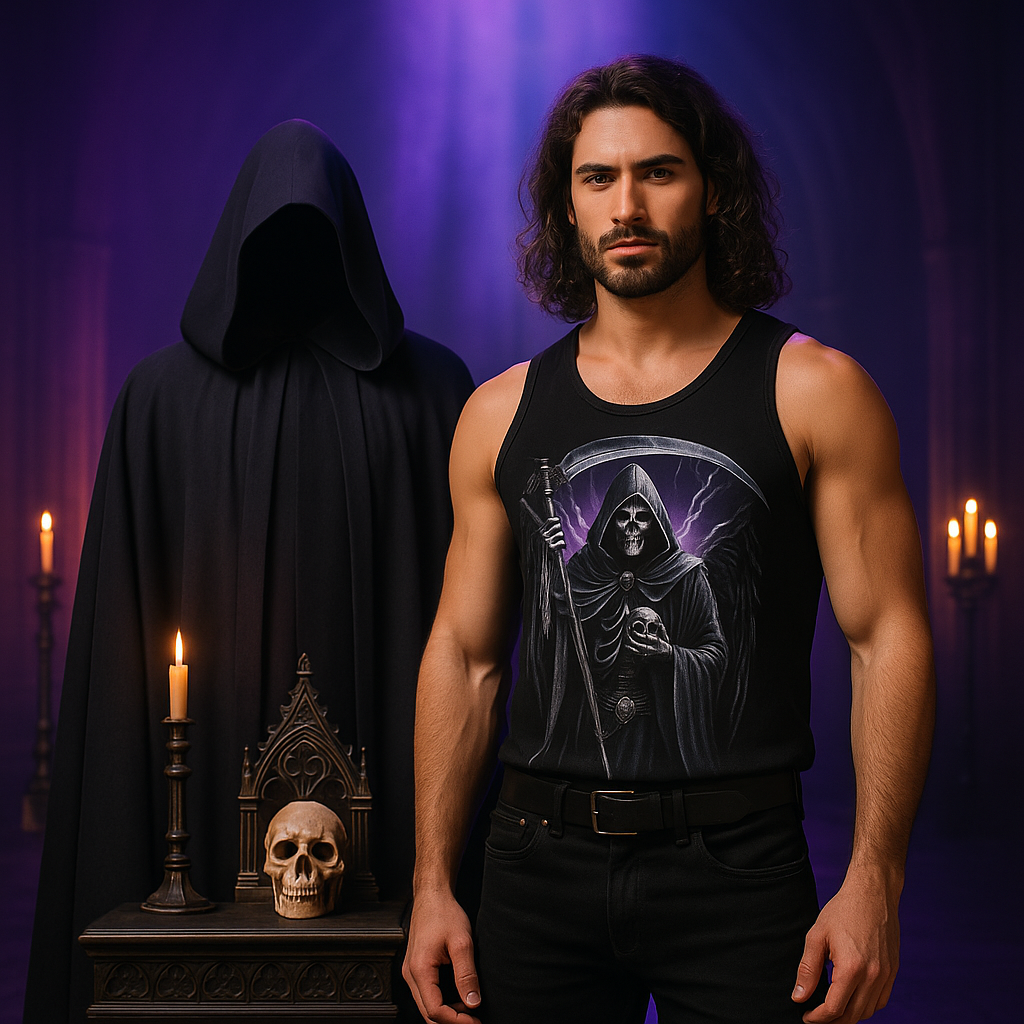 Relaxed Tank Tops - Dark Shadows Arts