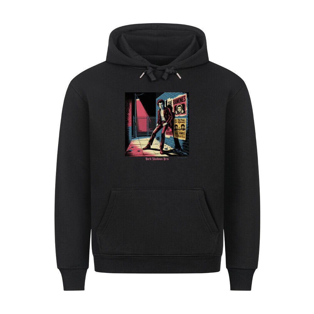 Alley Rebellion – Punklicht & Schattenwut - HigherBlanks Premium Hoodie | Hoodie | Dark Shadows Arts