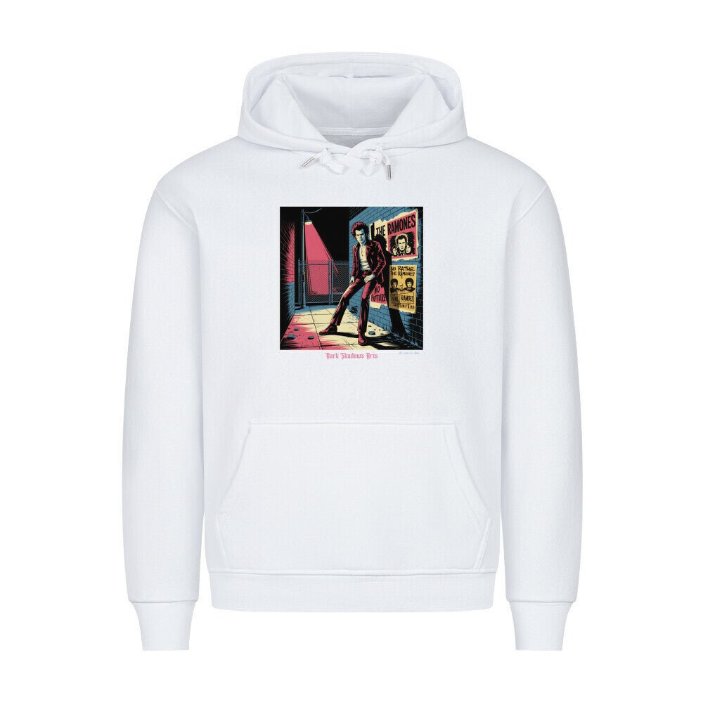 Alley Rebellion – Punklicht & Schattenwut - HigherBlanks Premium Hoodie | Hoodie | Dark Shadows Arts