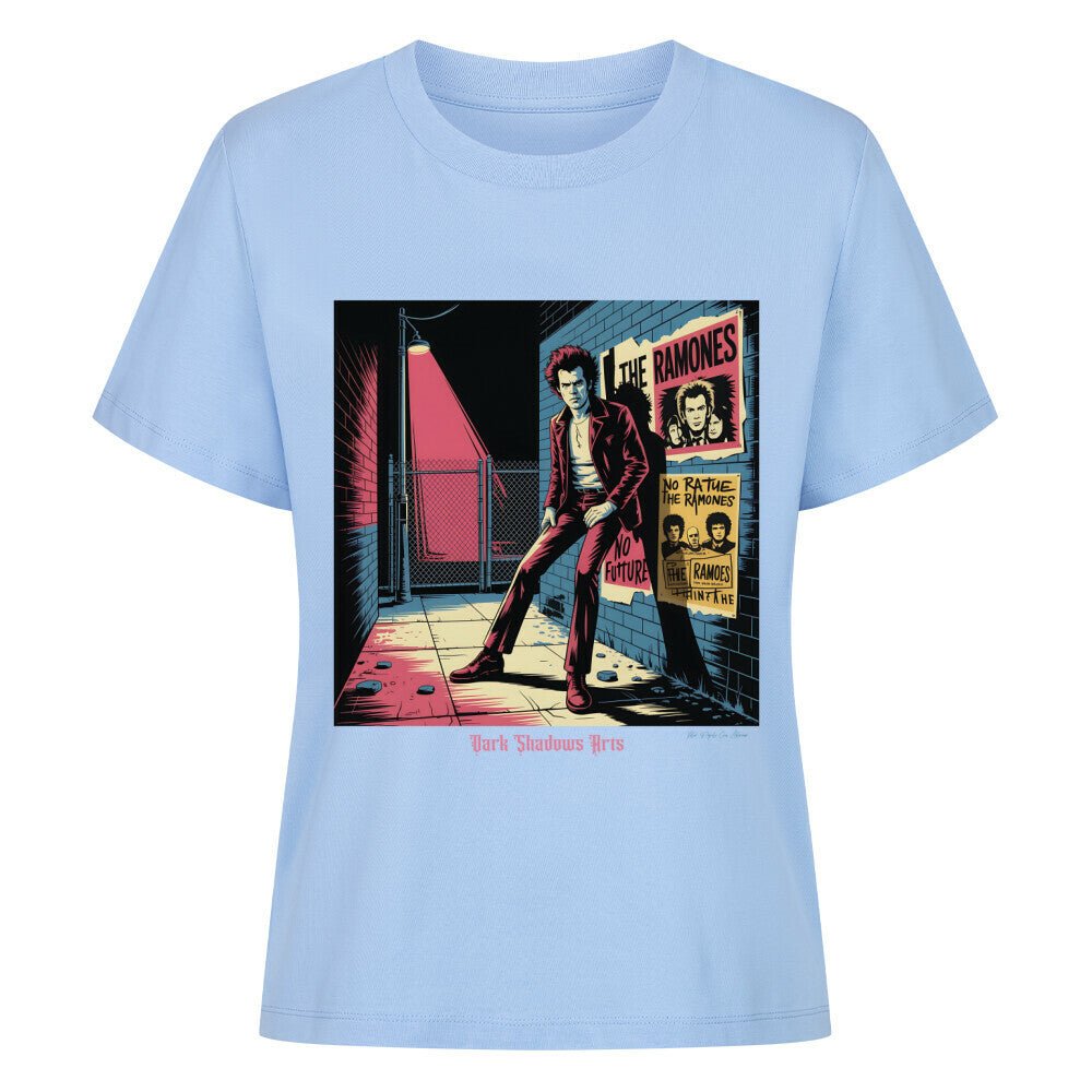 Alley Rebellion – Punklicht & Schattenwut - Premium Organic Shirt Women | T-Shirt | Dark Shadows Arts