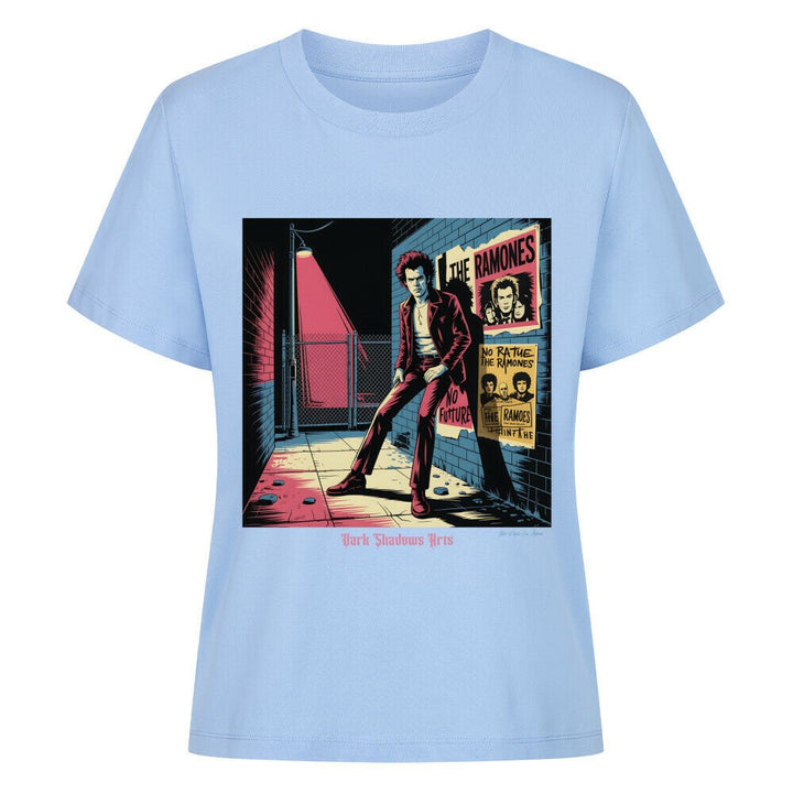 Alley Rebellion – Punklicht & Schattenwut - Premium Organic Shirt Women | T-Shirt | Dark Shadows Arts