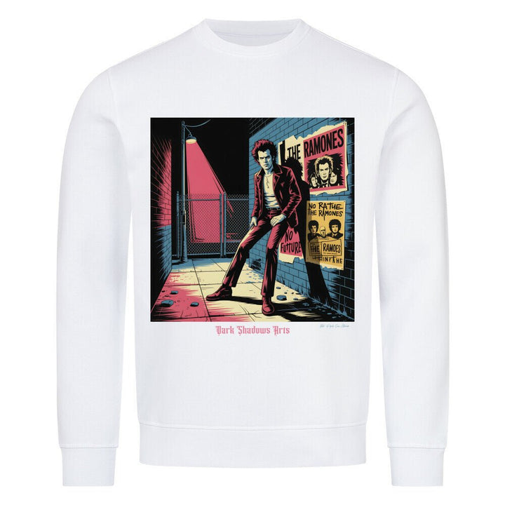 Alley Rebellion – Punklicht & Schattenwut - Premium Organic Sweatshirt | Sweatshirt | Dark Shadows Arts